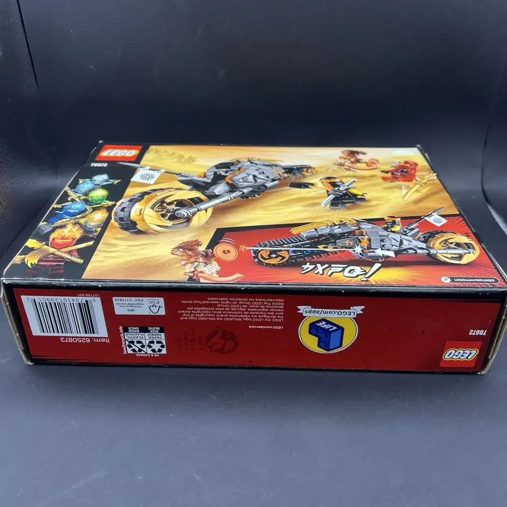 LEGO 70672 NINJAGO Cole's Dirt Bike-New/Sealed